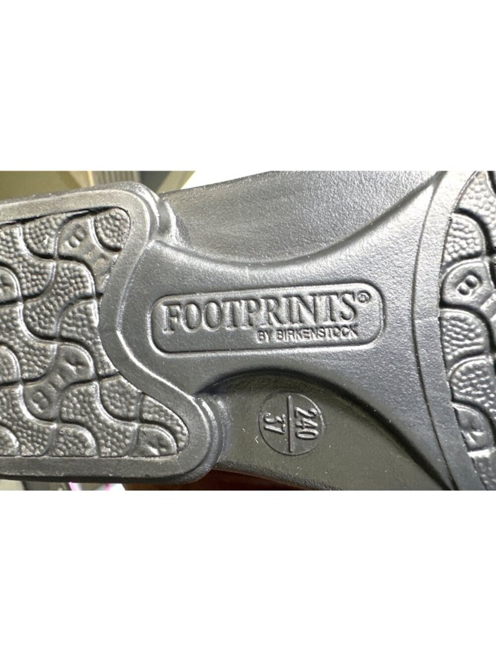 Footprints By Birkenstock Brown Leather Flat Sze 37 Comfort Footbed Made Germany - Picture 12 of 12